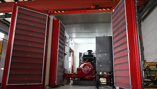 Pompe d’Incendie à Moteur Diesel pour un Client Australien