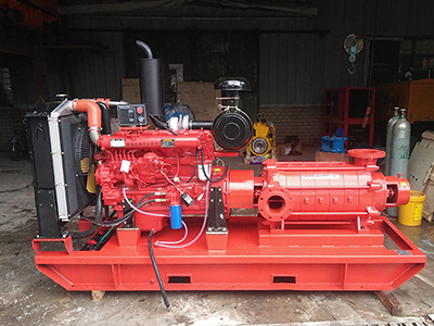 Motopompe Diesel pour un Projet d'Irrigation
