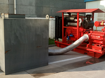 Motopompe Diesel pour la Lutte Contre l'Incendie